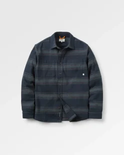 Backcountry Long Sleeve Stripe Shirt - Black Stripe