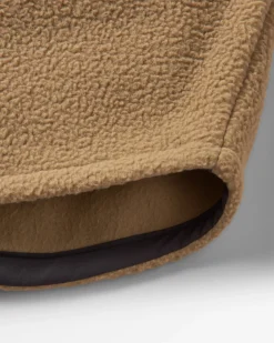 Backcountry Recycled Sherpa Fleece Long Sleeve Shirt - Biscuit