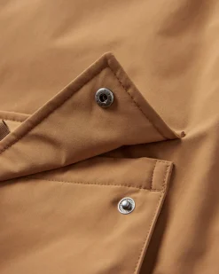 Baltic Recycled Insulated Parka - Toffee/Blue Steel