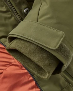 Baltic Recycled Insulated Parka - Khaki Green