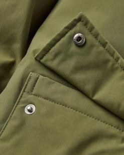 Baltic Recycled Insulated Parka - Khaki Green