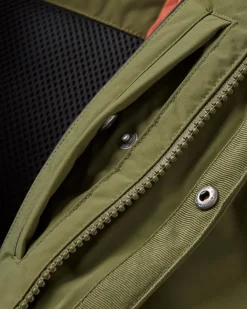 Baltic Recycled Insulated Parka - Khaki Green