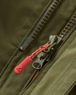 Baltic Recycled Insulated Parka - Khaki Green