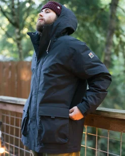 Baltic Recycled Insulated Parka - Black