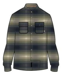 Barren Shirt Jacket - Khaki Green