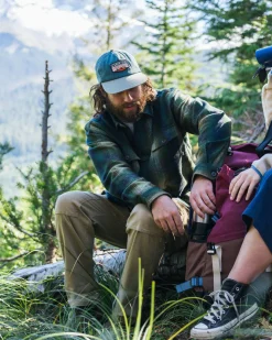 Barren Shirt Jacket - Khaki Green