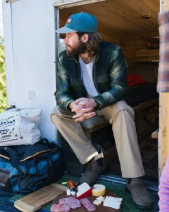 Barren Shirt Jacket - Khaki Green