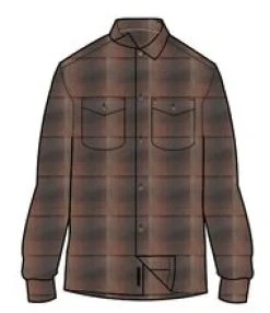 Barren Shirt Jacket - Wine