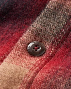 Barren Shirt Jacket - Wine