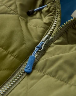 Base Recycled Thermore Insulated Jacket - Khaki Green