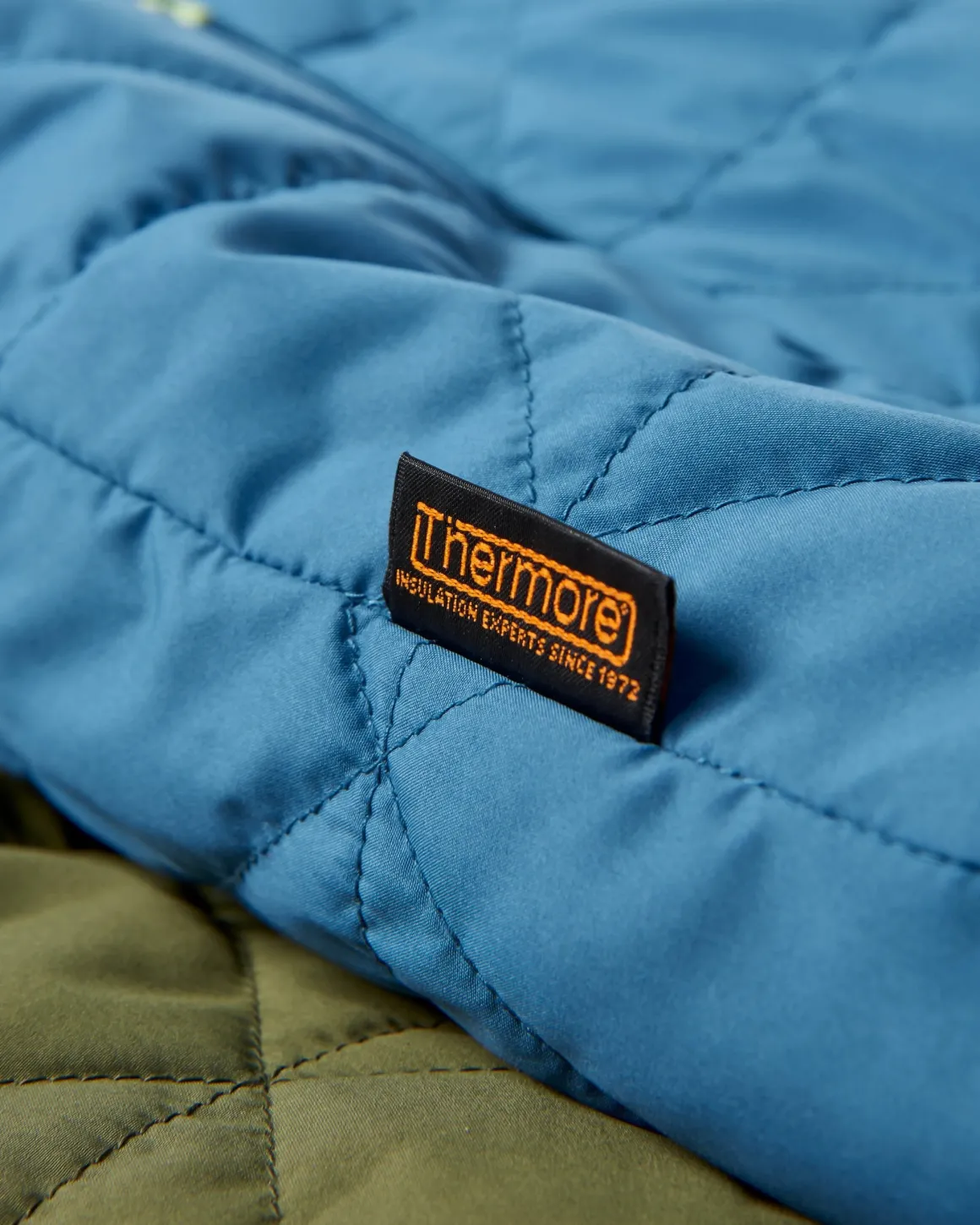 Base Recycled Thermore Insulated Jacket - Khaki Green