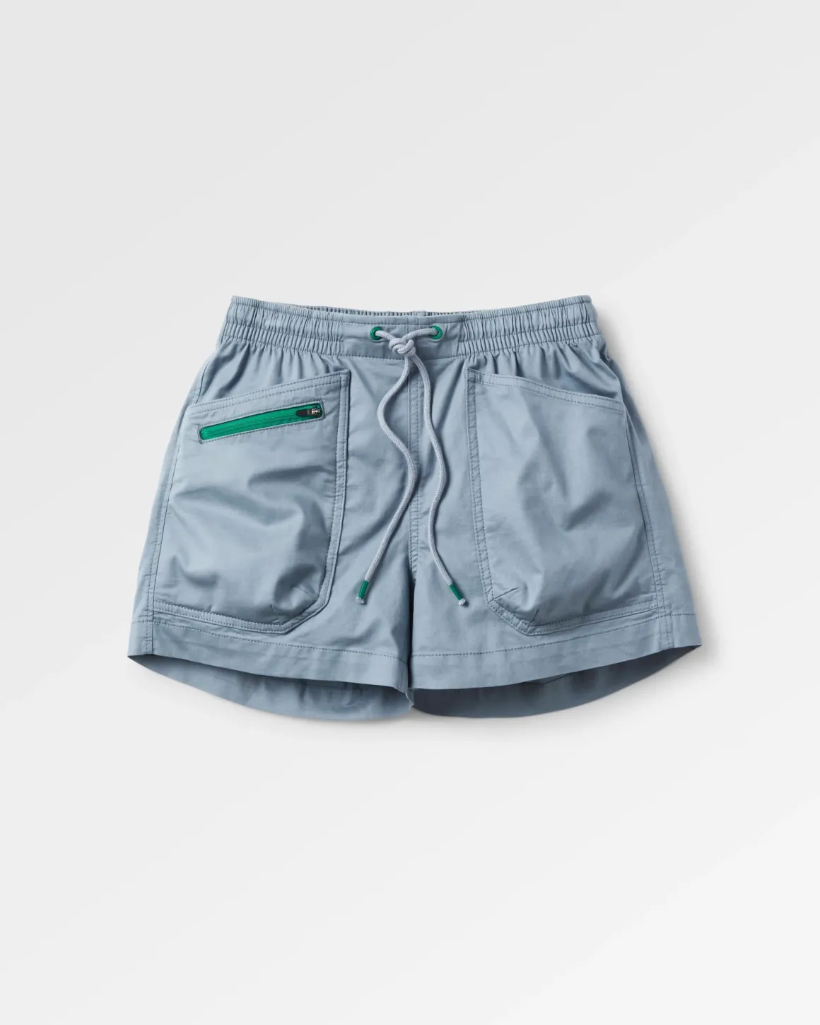 Basswood Organic Cotton Shorts - Faded Denim