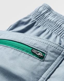 Basswood Organic Cotton Shorts - Faded Denim