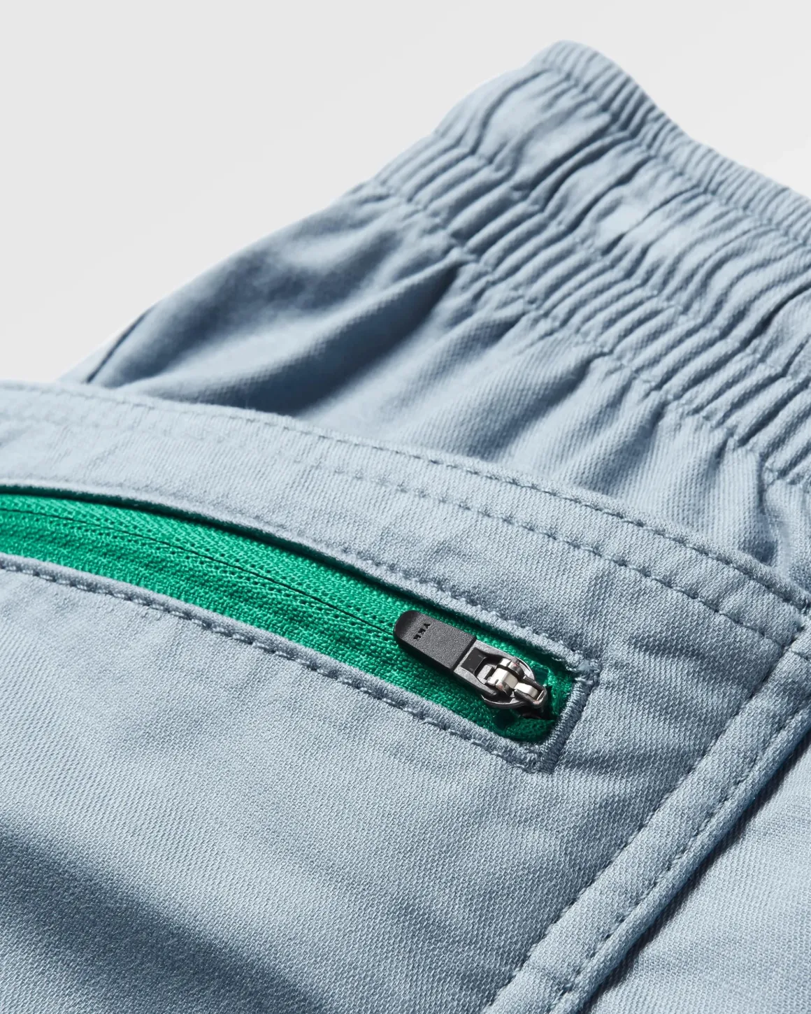 Basswood Organic Cotton Shorts - Faded Denim