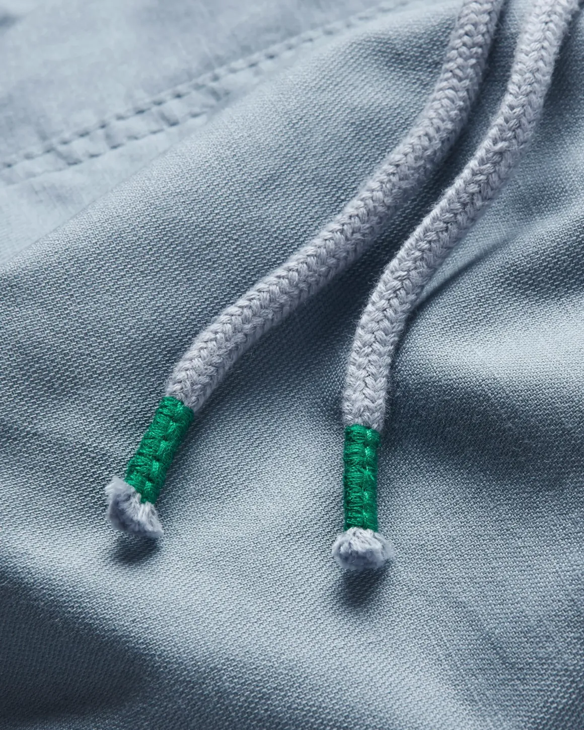 Basswood Organic Cotton Shorts - Faded Denim