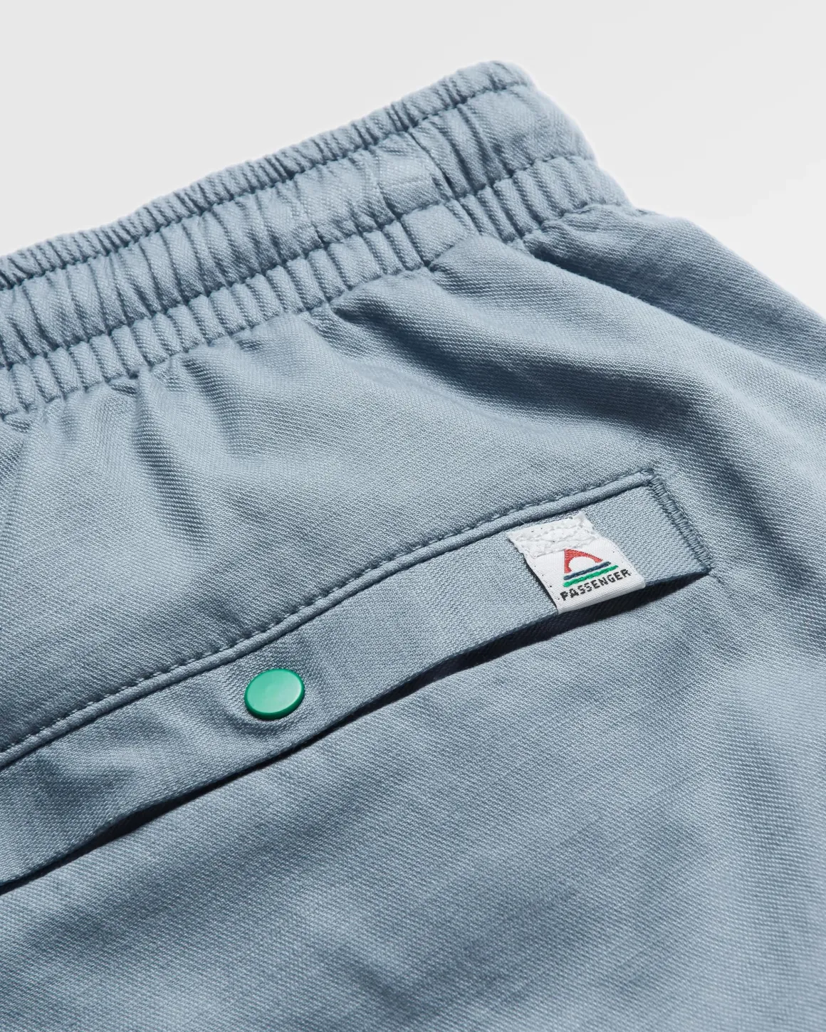 Basswood Organic Cotton Shorts - Faded Denim