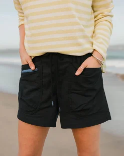 Basswood Organic Cotton Shorts - Black