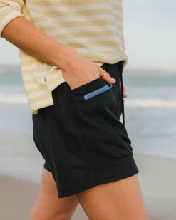 Basswood Organic Cotton Shorts - Black