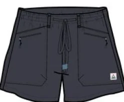 Basswood Organic Cotton Shorts - Black