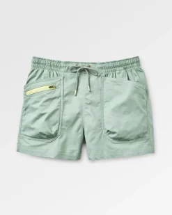 Basswood Organic Cotton Shorts - Pistachio
