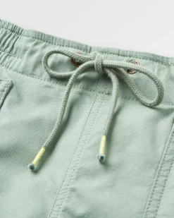 Basswood Organic Cotton Shorts - Pistachio