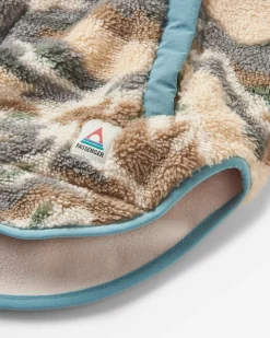 Beaumont Recycled Sherpa Hooded Fleece - Mount Scenic Oatmeal