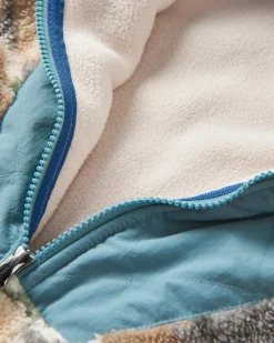 Beaumont Recycled Sherpa Hooded Fleece - Mount Scenic Oatmeal