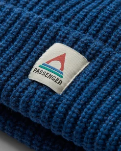 Beechwood Fleece Lined Recycled Beanie - Tidal Blue