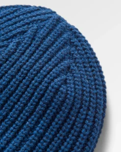 Beechwood Fleece Lined Recycled Beanie - Tidal Blue