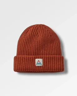 Beechwood Fleece Lined Recycled Beanie - Baked Clay