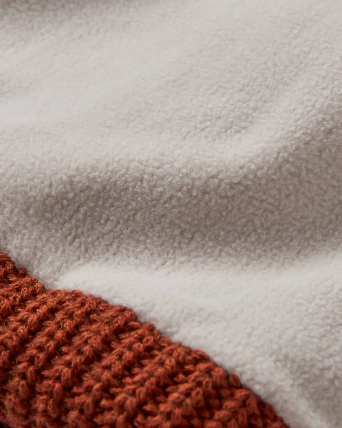 Beechwood Fleece Lined Recycled Beanie - Baked Clay