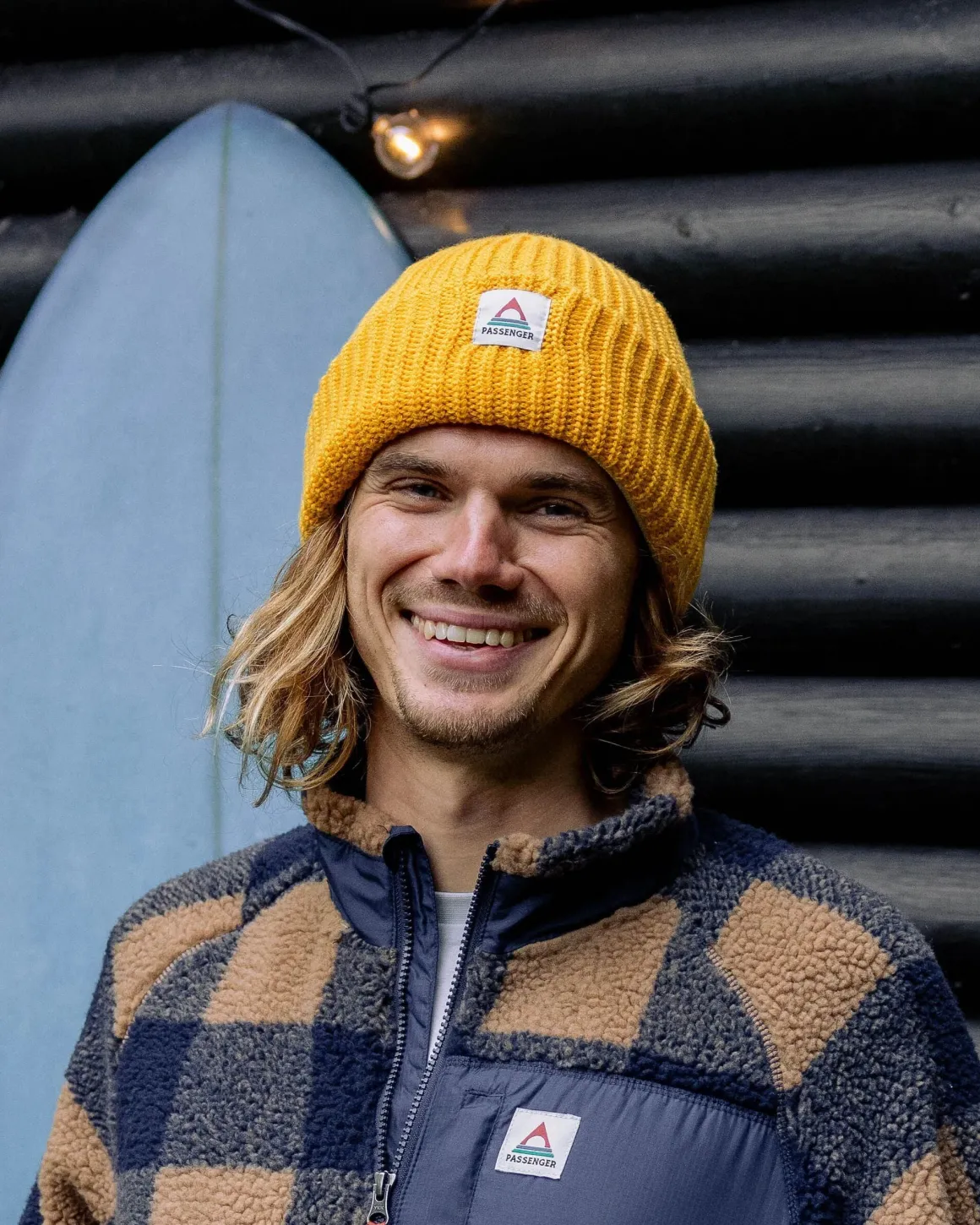 Beechwood Fleece Lined Recycled Beanie - Mustard Gold