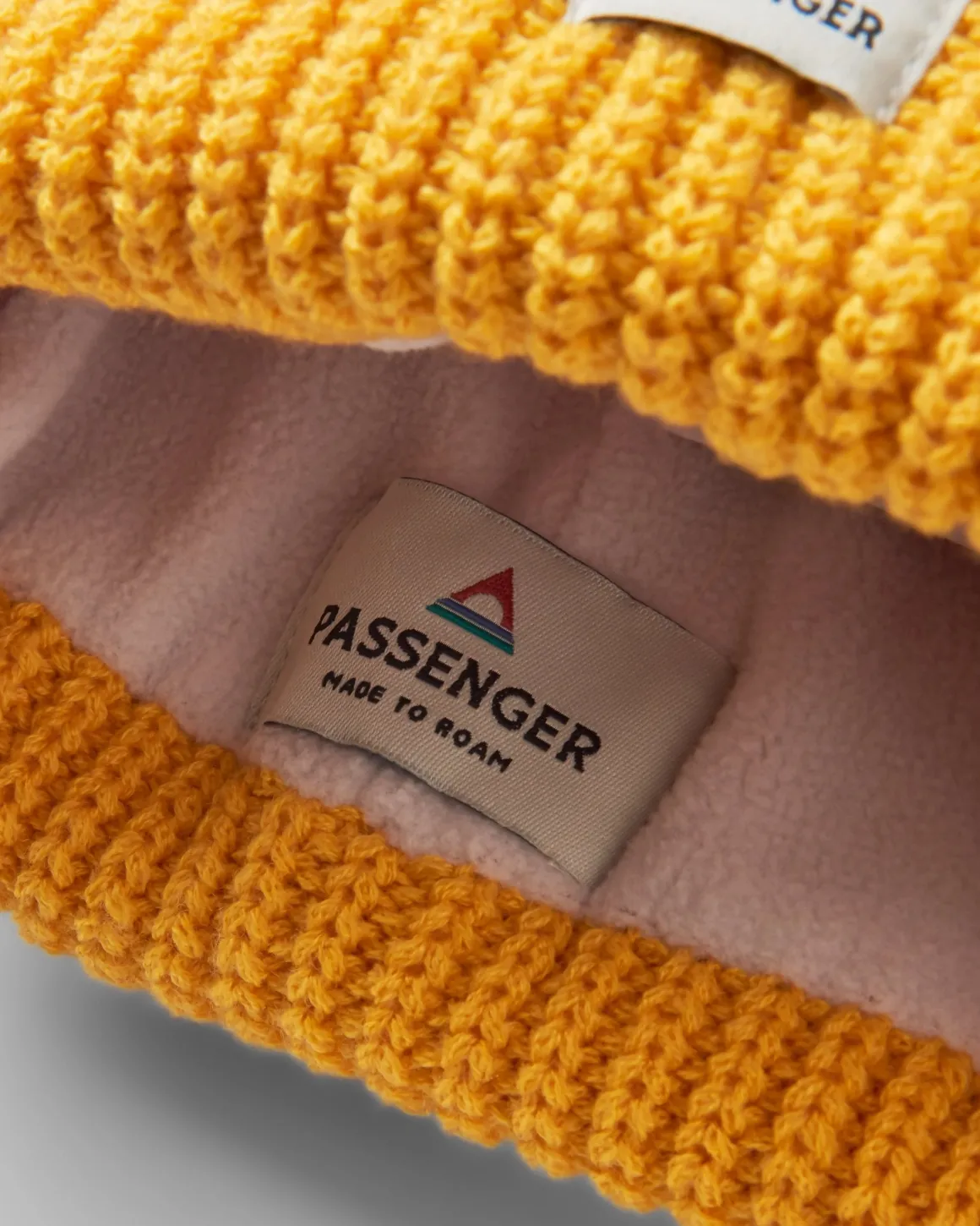Beechwood Fleece Lined Recycled Beanie - Mustard Gold