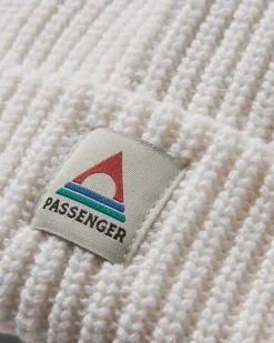 Beechwood Fleece Lined Recycled Beanie - Vintage White