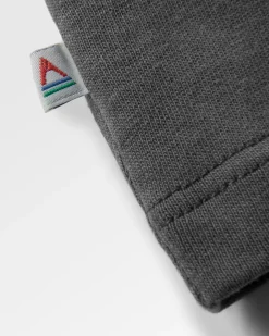 Big Leaf Recycled Long Sleeve T-Shirt - Faded Black