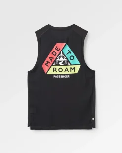 Boardwalk Active Recycled Tank Top - Black
