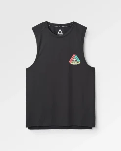 Boardwalk Active Recycled Tank Top - Black