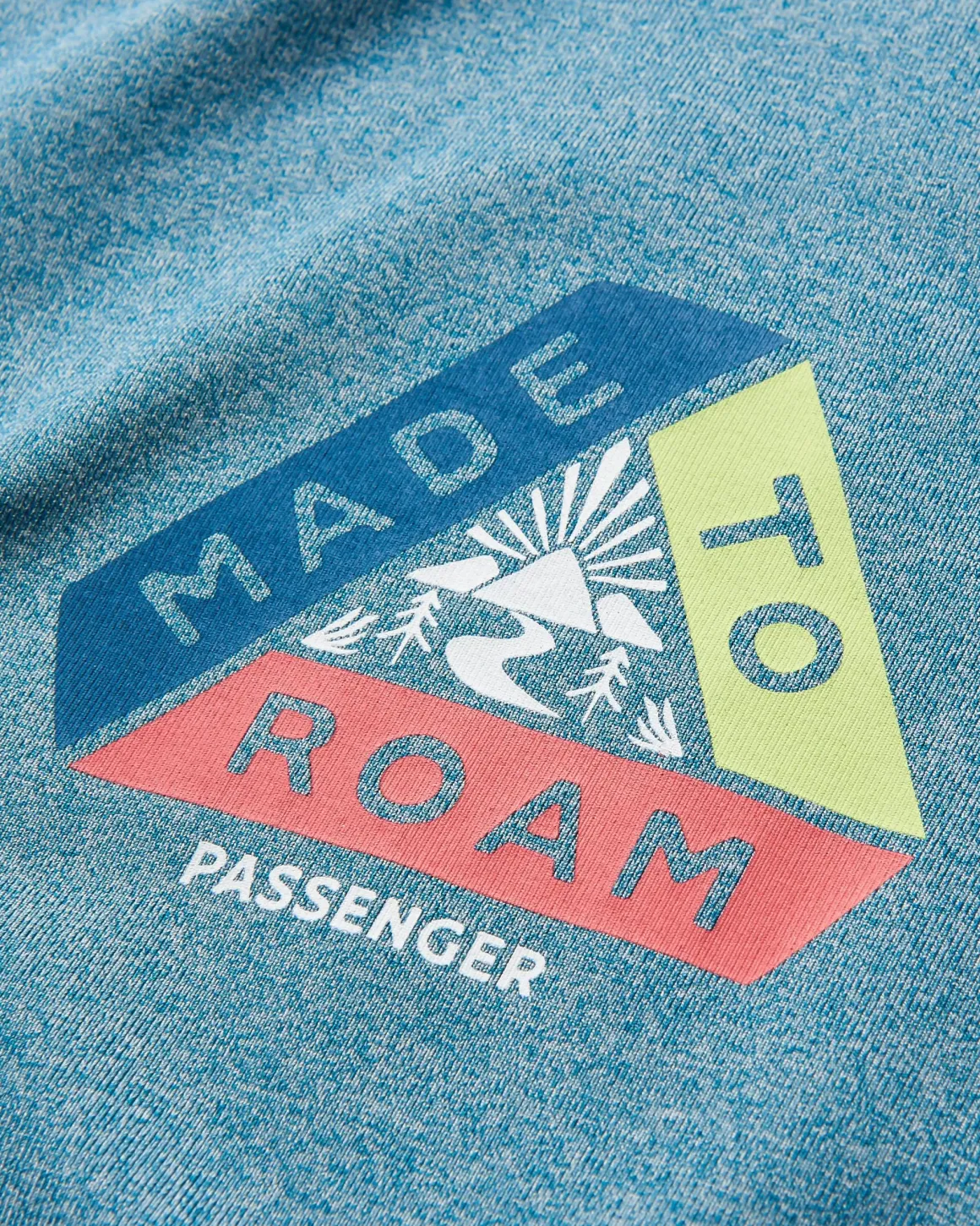 Boardwalk Active Recycled Tank Top - Blue Steel Marl