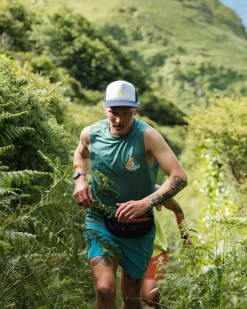 Boardwalk Active Recycled Tank Top - Deep Sea