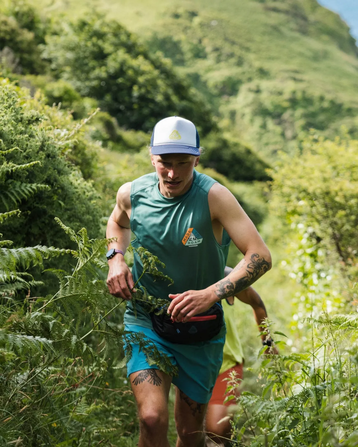 Boardwalk Active Recycled Tank Top - Deep Sea