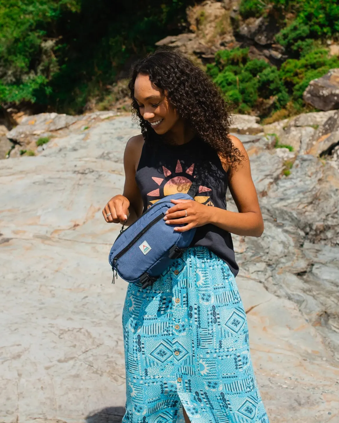 Boondocker Recycled Hip Pack - Moonlight Blue