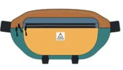 Boondocker Recycled Hip Pack - Multi-Color