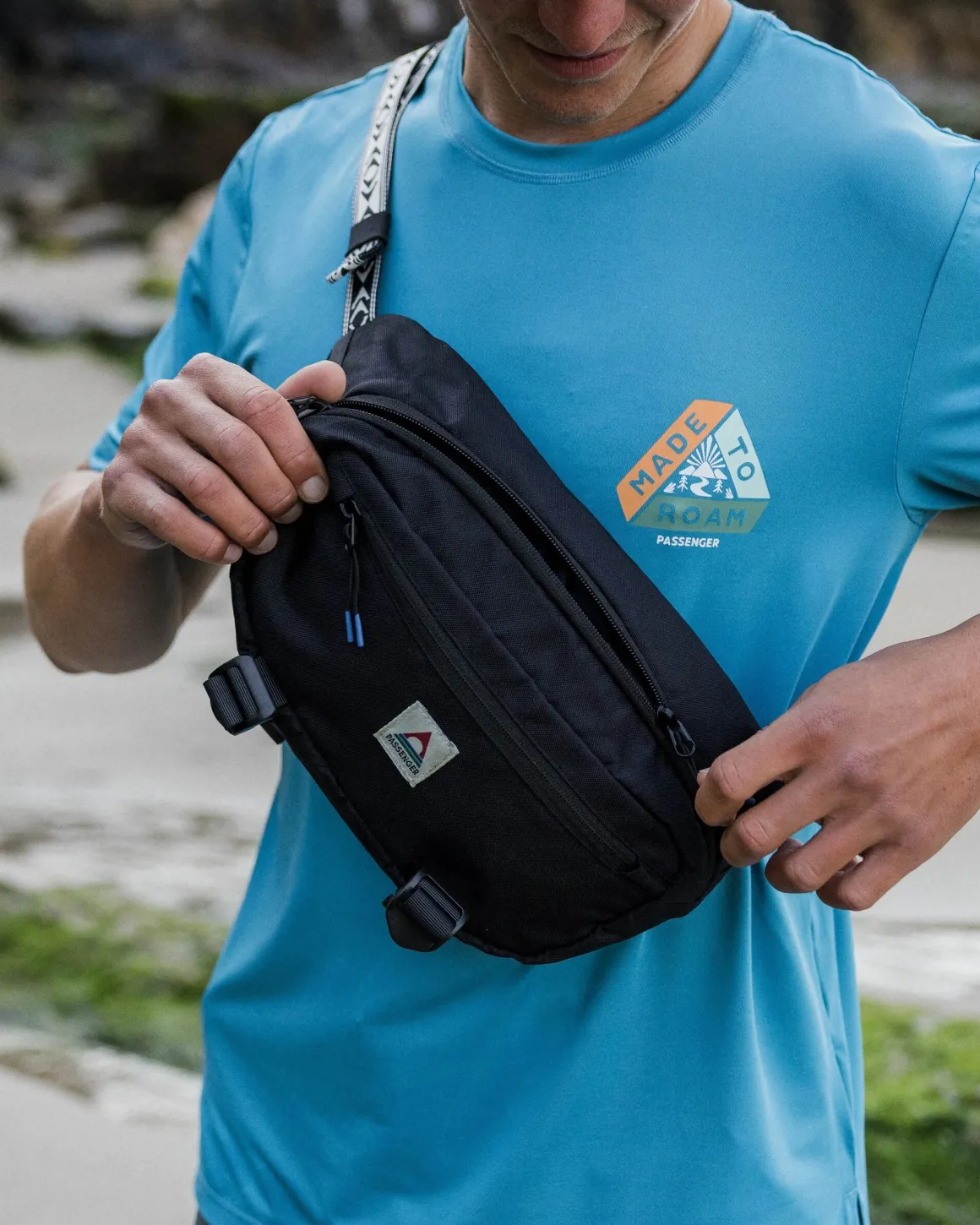 Boondocker Recycled Hip Pack - Black