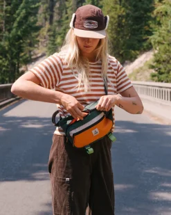 Boondocker Recycled Hip Pack - Rain Forest Orange Multi