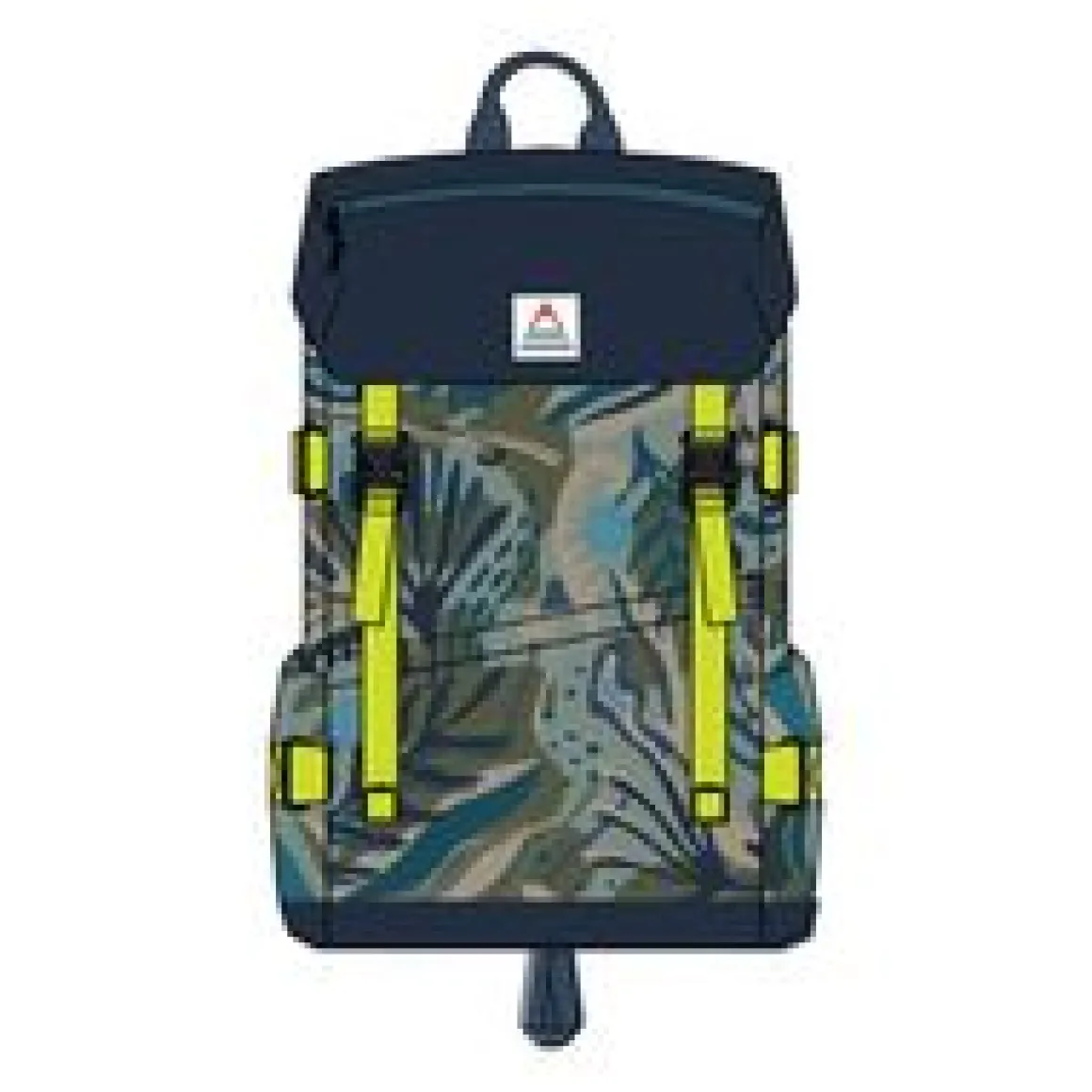 Boondocker Recycled 26L Backpack - Abstract Seaweed Pistachio