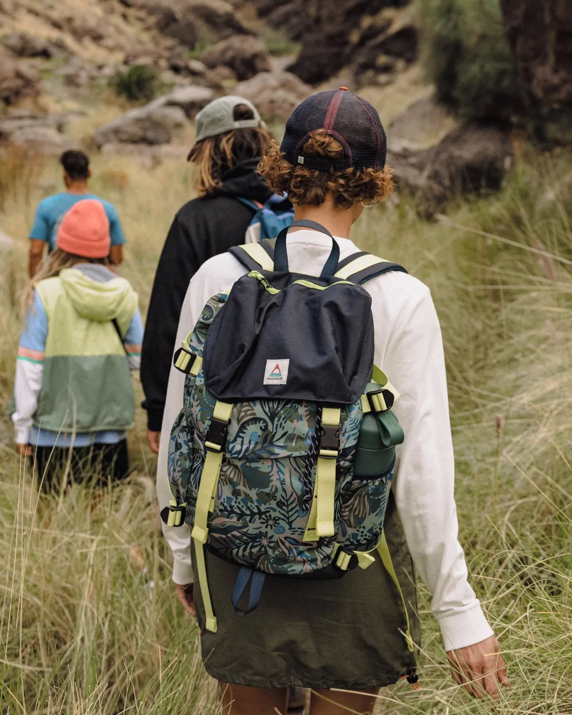 Boondocker Recycled 26L Backpack - Abstract Seaweed Pistachio