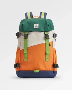 Boondocker Recycled 26L Backpack - Rain Forest Orange Multi