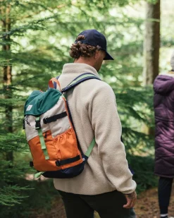 Boondocker Recycled 26L Backpack - Rain Forest Orange Multi