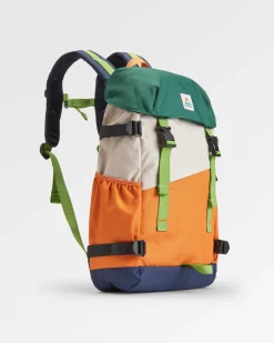 Boondocker Recycled 26L Backpack - Rain Forest Orange Multi
