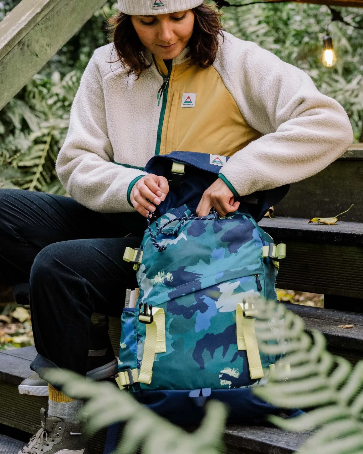 Boondocker Recycled 26L Backpack - Alpine Camo Rain Forest